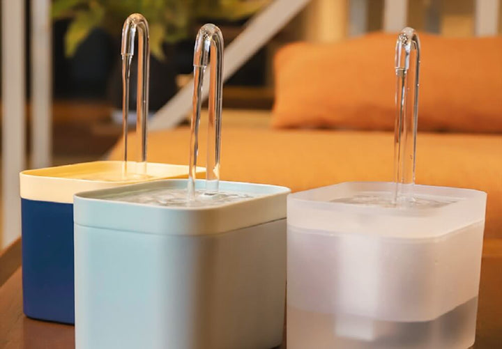 AquaPet | Katzen Trinkwasser Brunnen Katze Automatisch USB Filter Leise 1.5 L Fassungsvermögen - KIIRA General Store