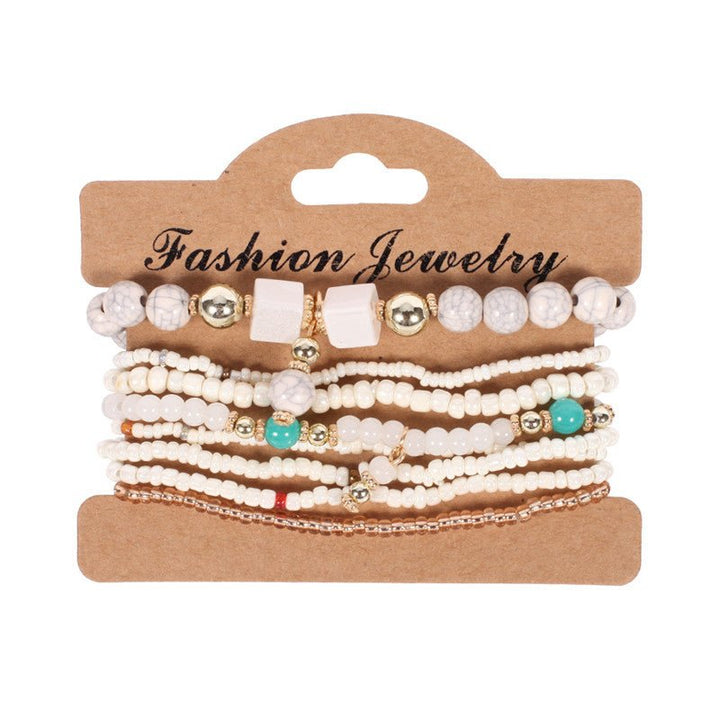 PearlWrist | Selfmade Perlen Armband 8er-Set Vintage Design - KIIRA General Store