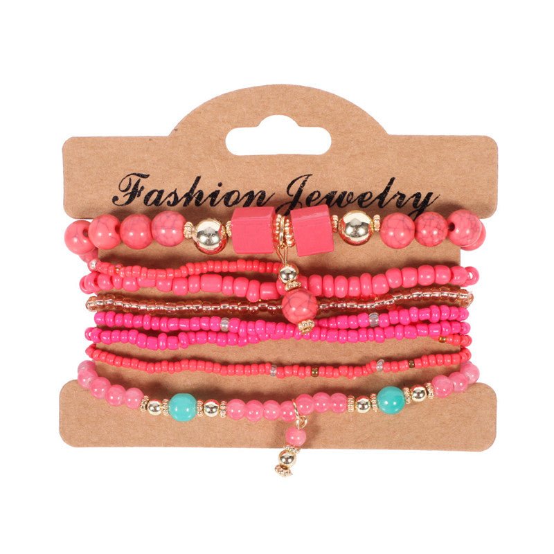 PearlWrist | Selfmade Perlen Armband 8er-Set Vintage Design - KIIRA General Store